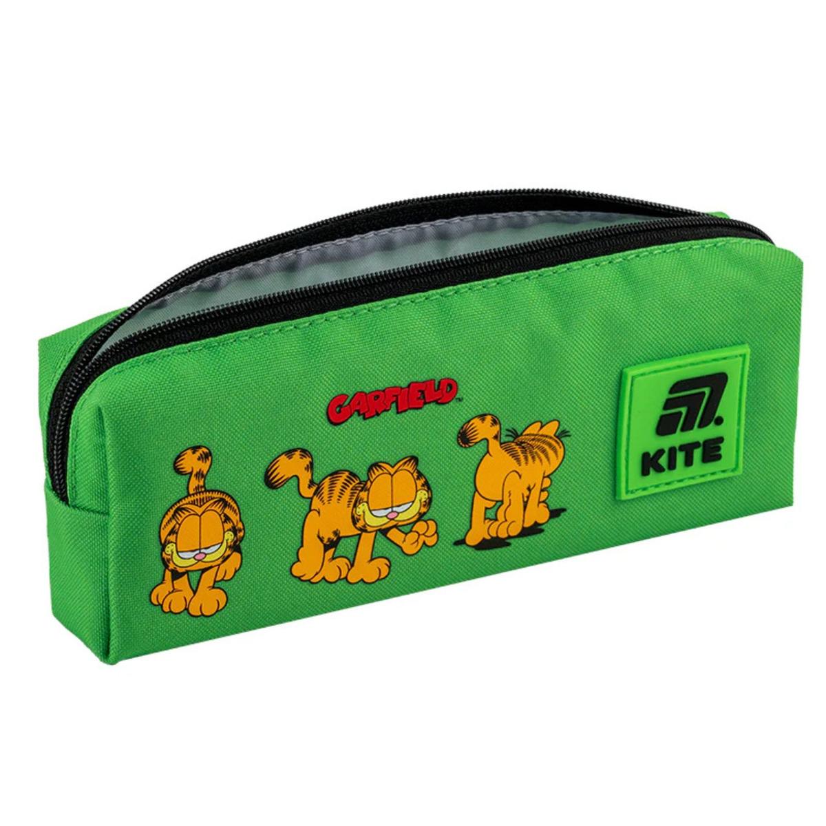 Пенал м'який на одне відділення. Garfield. Kite 25-642-1