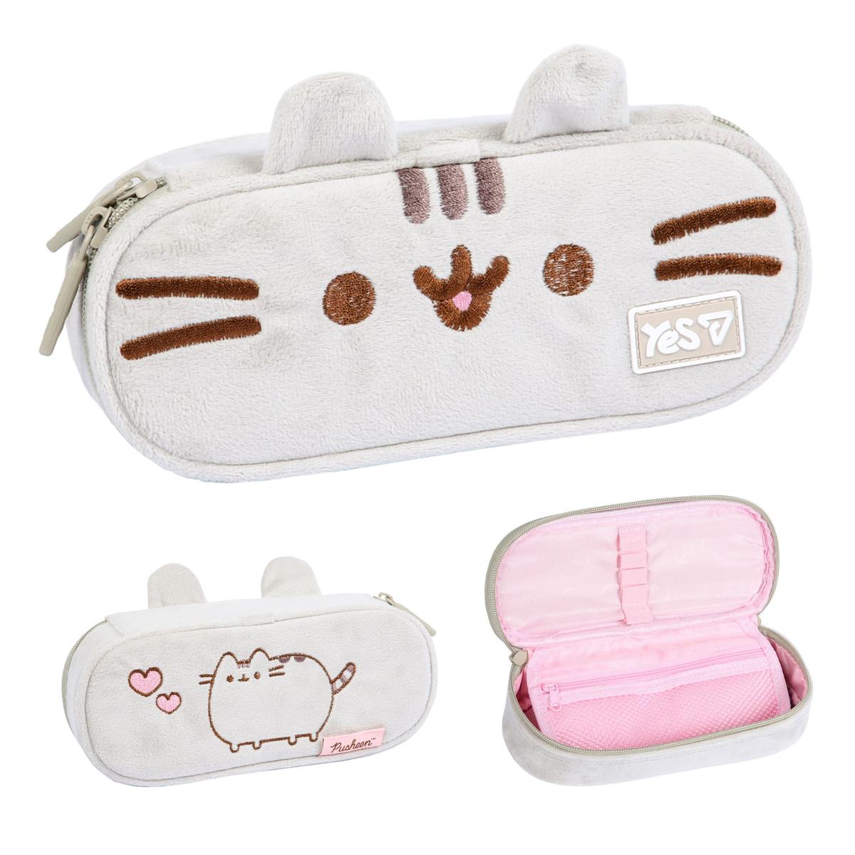 Пенал-скринька тканевий на 1 відділення. Pusheen. Yes 533757