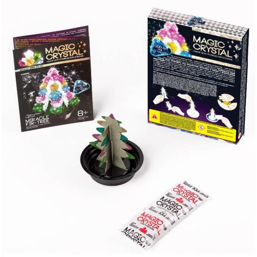 Набір для проведення дослідів ЯЛИНКА MAGIC CRYSTAL. Данко Тойс. 01-01