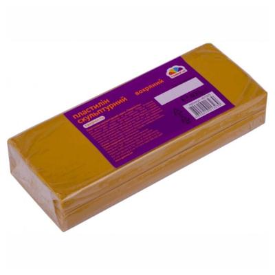 Пластилін скульптурний 400гр. вохряний Гамма. 401303