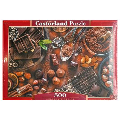 Пазл на 500 елем. Шоколадні ласощі. Castorland 53902