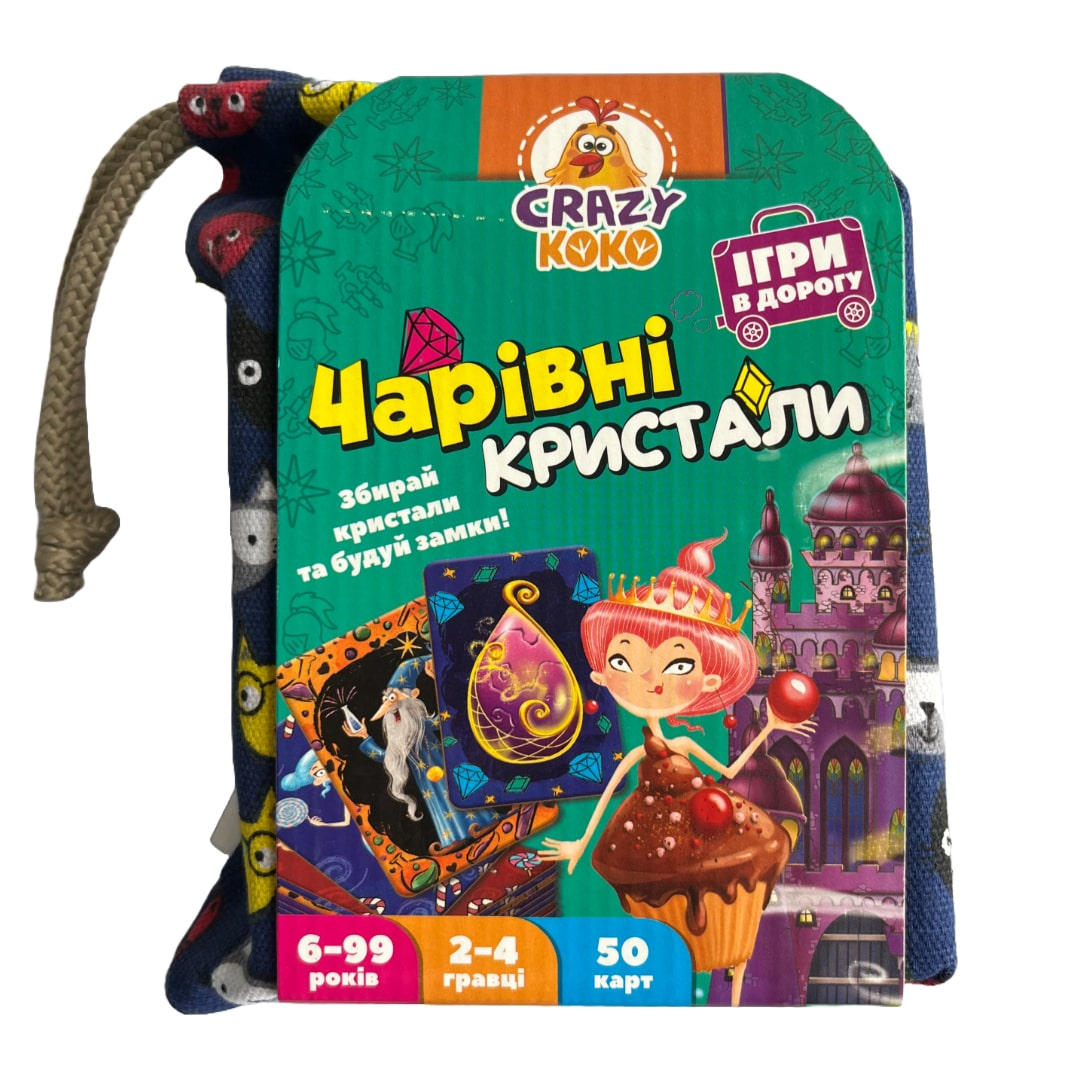 Гра в мішечку. Чарівні кристали. CRAZY KOKO. МТ. 8077-12