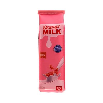 Пенал-косметичка тканевий на 1 відділення. Milk персиковий. Zibi 20.0003-29