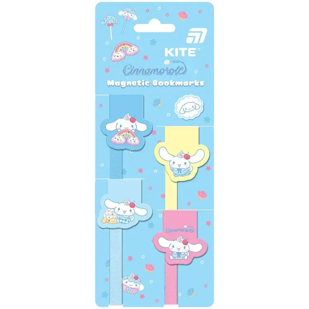 Закладки магнітні 4шт. Cinnamoroll. Kite 26-497