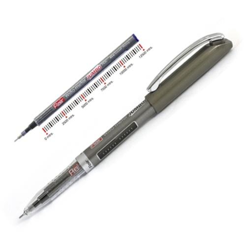 Ручка кульк. FLAIR Writtometter JUMBO синя/чорна. 12 500м. 679