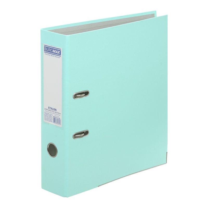Папка реєстратор А4, 7 см, мятна ETALON PASTEL BM. 3017-38