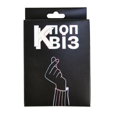 Настільна карткова гра К-поп Квіз. Стратег. 30493