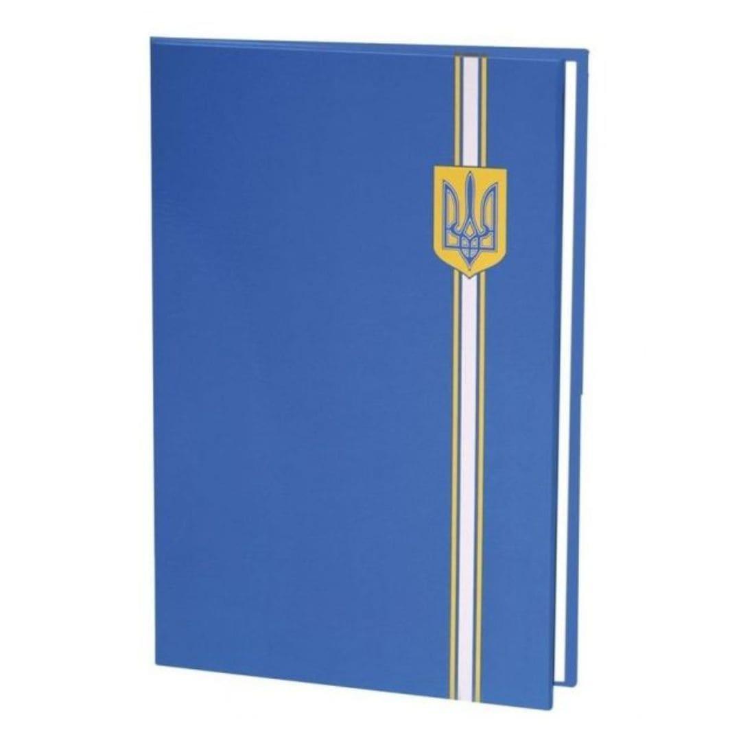 Папка до підпису А4. синій герб. Economix 30901-02