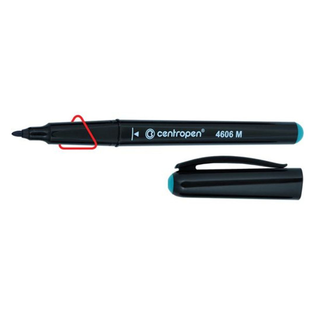 Маркер для CD-PEN 1.0mm. зелений Centropen. 4606