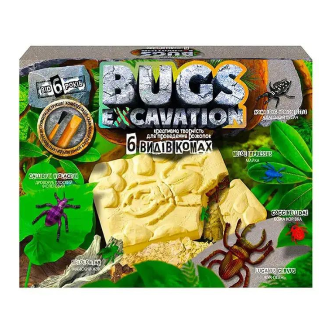 Набір для проведення розкопок жуки Bugs Excavation. Данко Тойс. 01-06