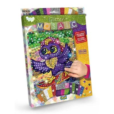 Блискуча мозаїка Сова. 205х260мм. Данко Тойс. 03-04