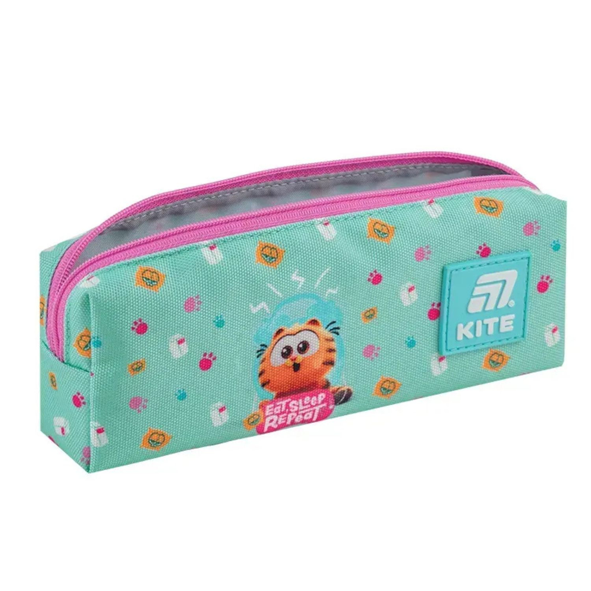 Пенал-косметичка тканевий на 1 відділення. Garfield 2. KITE 25-642-2