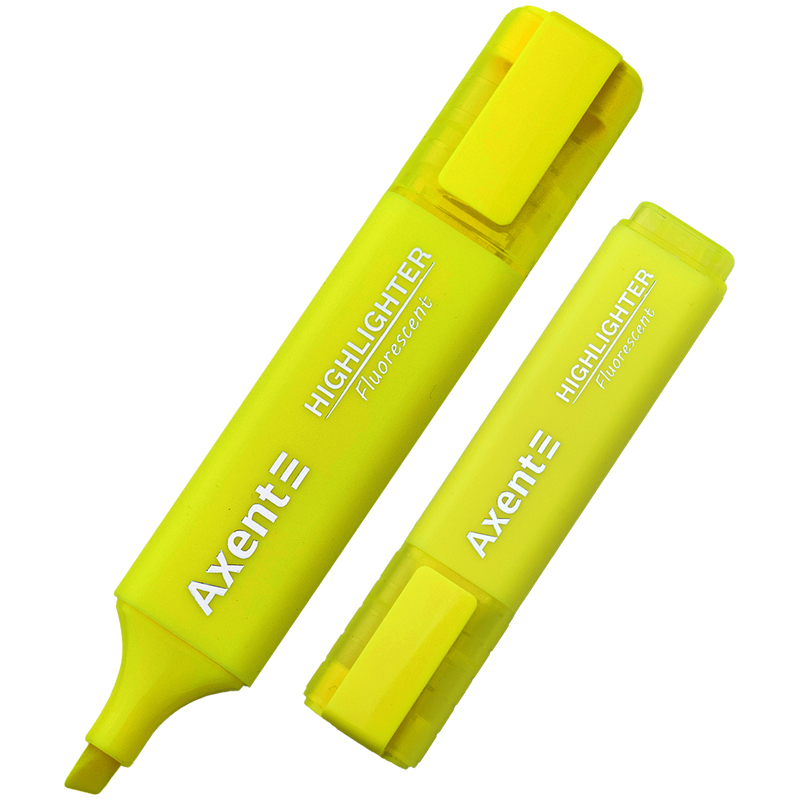 Маркер текстовий жовтий Highlighter Axent 2537-08
