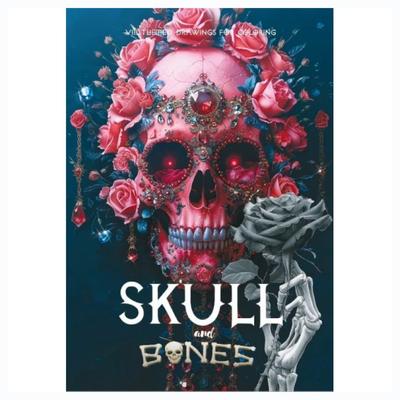 Розмальовка Skull and bones Череп 8 арк. Фреш 24171