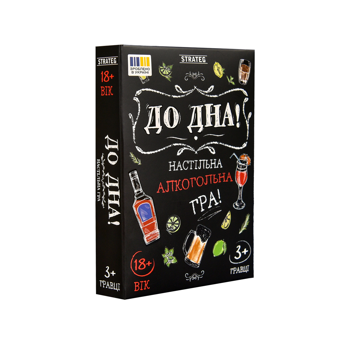 Настільна гра. До дна! Стратег 30971
