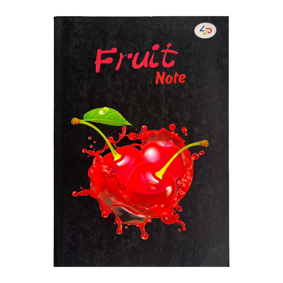 Скетчбук А5 80 аркушів червоний блок. Fruit Note. 4Профі 145
