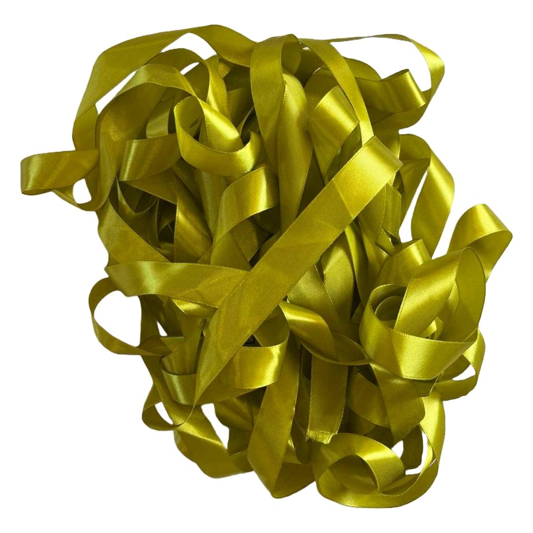 Стрічка атласна, 2,5см. оливковий 2156