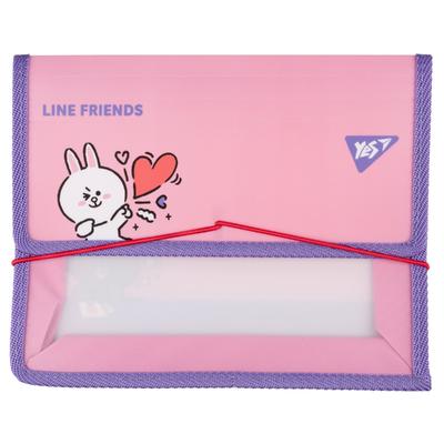 Папка для зошитів пластикова В5. Line friends. YES 492210