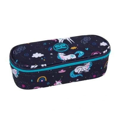 Пенал-скринька тканевий на 1 відділення. Campus Mrs Unicorn. Coolpack 62935