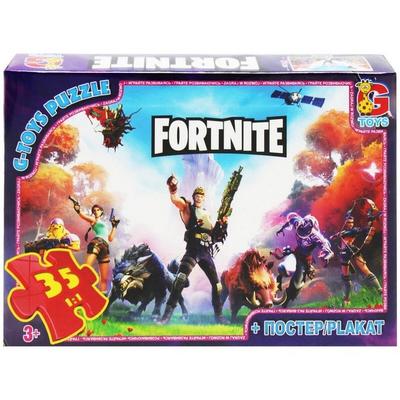 Пазл на 35 елем. + постер Fortnite. Тойс 531