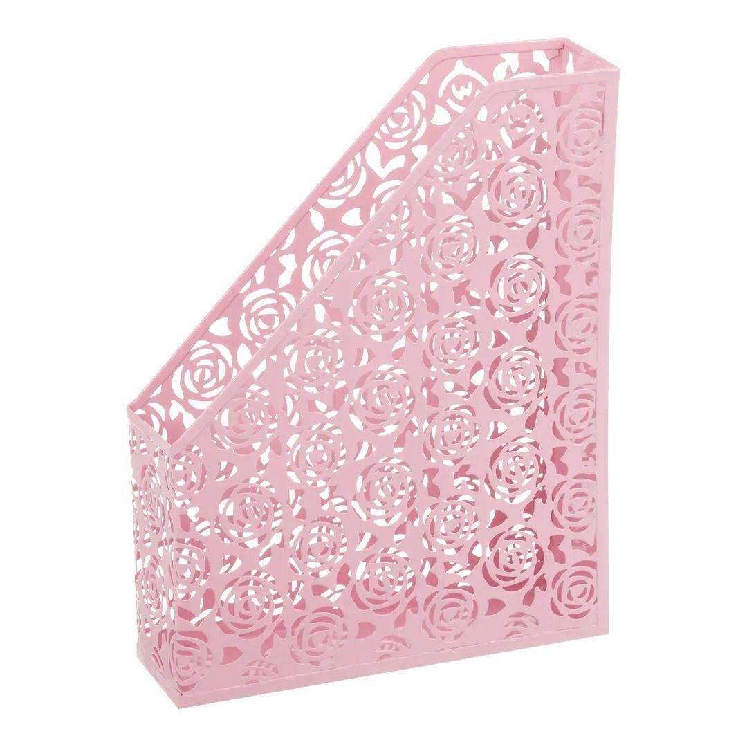 Лоток вертикальний Rose pastel. 318х248х75мм. металевий. рожевий. ВМ 6261-10