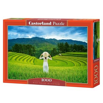 Пазл на 1000 елем. Рисові поля у В'єтнамі. Castorland 105052