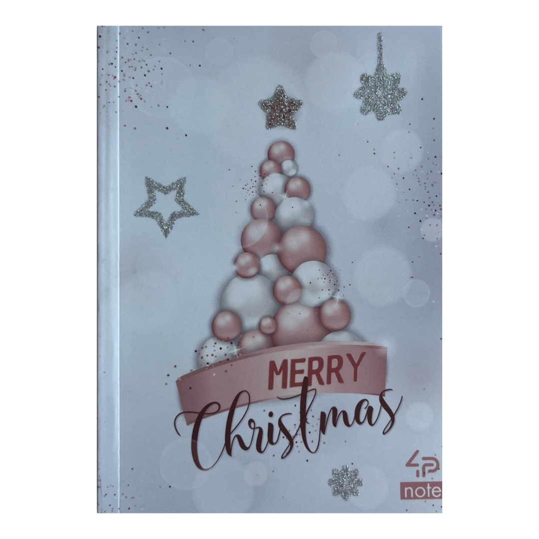 Скетчбук А6 40 аркушів білий блок. Christmas note. Profiplan 904198