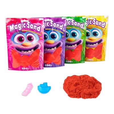 Кінетичний пісок 200г. Magic sand. червоний. Стратег 39401-6