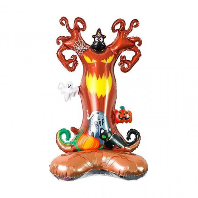 Кулька 3Д фольгова. Дерево Halloween 1м. Chengyi Balloon 442