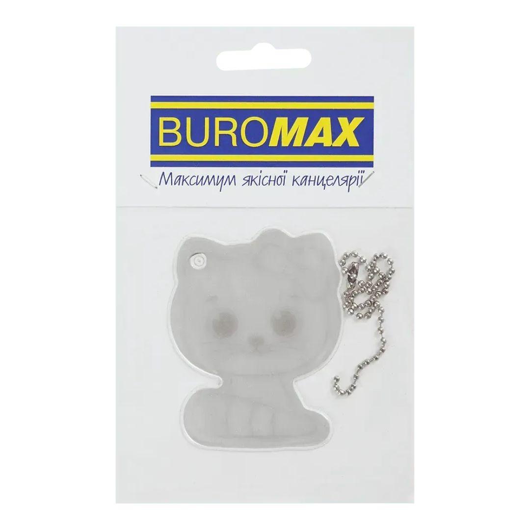 Наклейка світловідбиваюча-флікер. Кошеня. BUROMAX 9700