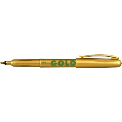 Маркер 1мм. круглый, золото. Centropen 2670