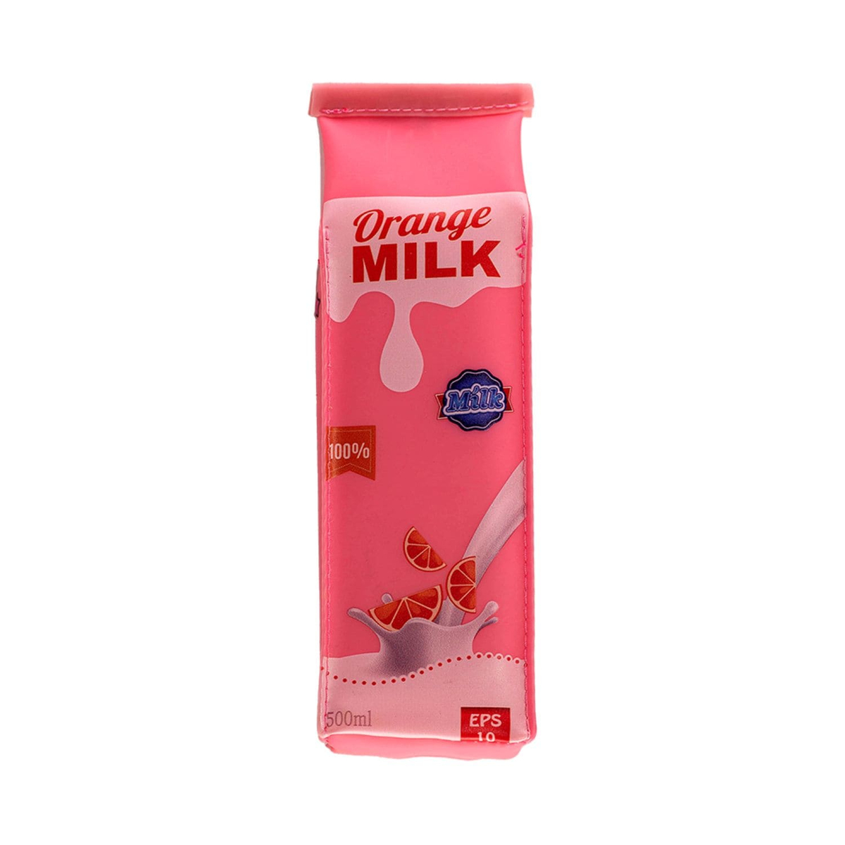 Пенал-косметичка тканевий на 1 відділення. Milk персиковий. Zibi 20.0003-29