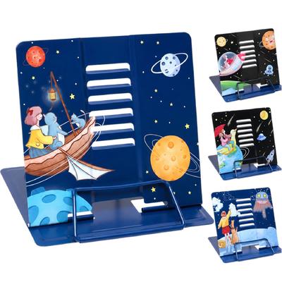 Підставка для книг металева 23х21см. Космос. КТ 8176